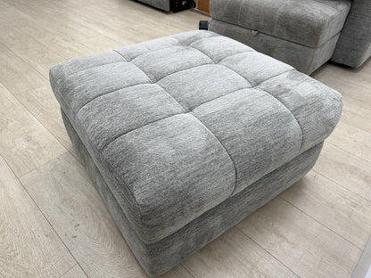 DFS Steller Storage Footstool In Mist Grey