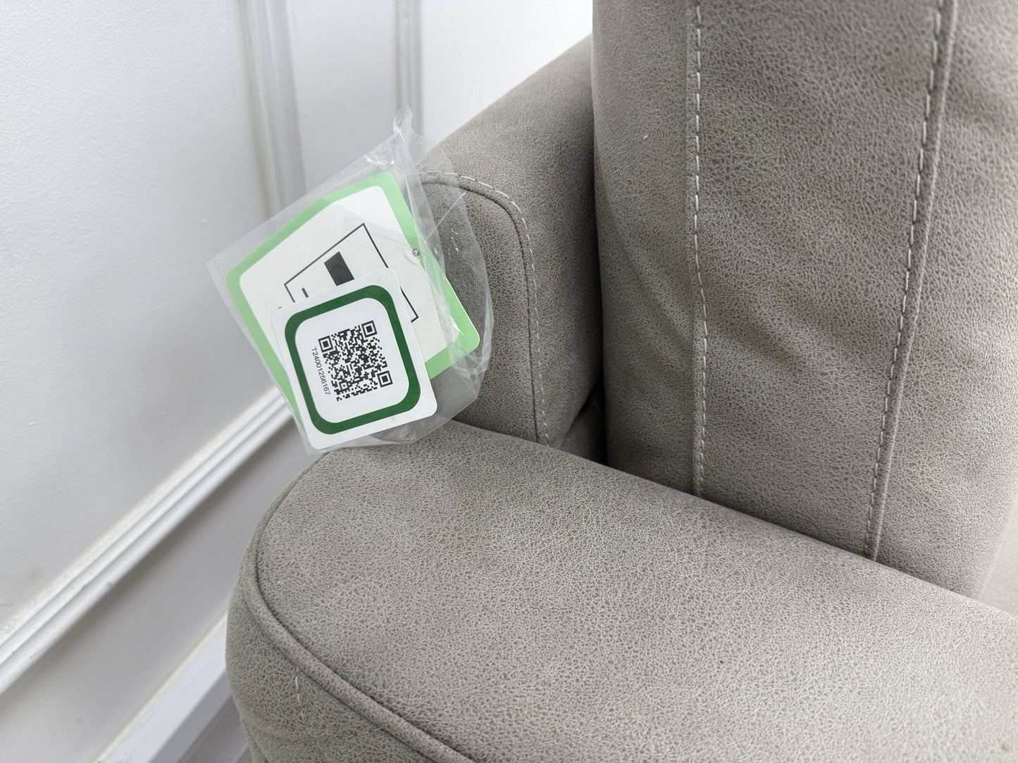 DFS Finton Armchair In Arizona Misty Fabric