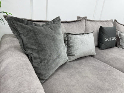 DFS Devine Corner Sofa In Grey