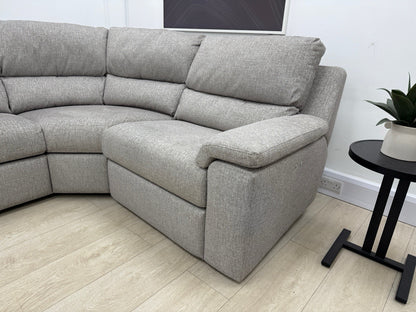 G Plan Taylor Power Recliner Corner Sofa In Tropic Ash Fabric