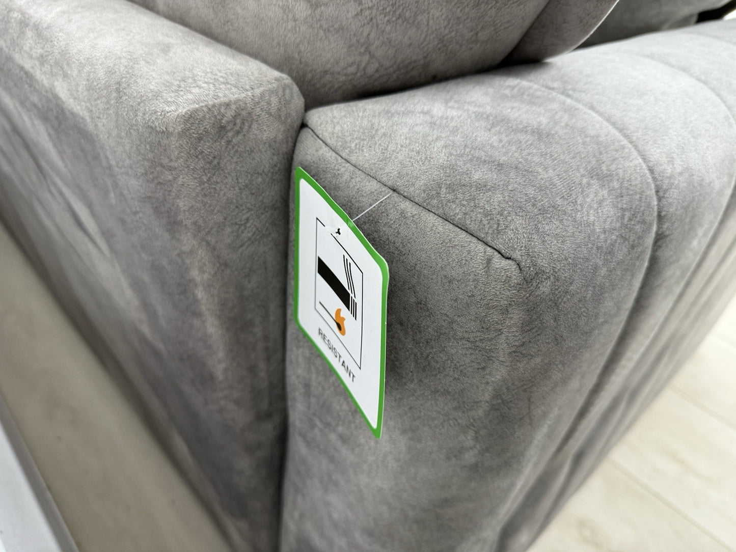 DFS Devine Corner Sofa In Light Grey