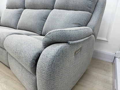 G Plan Kingsbury 3 Seater Curved Sofa & Chair Set Recliner/Lumbar/Headrest