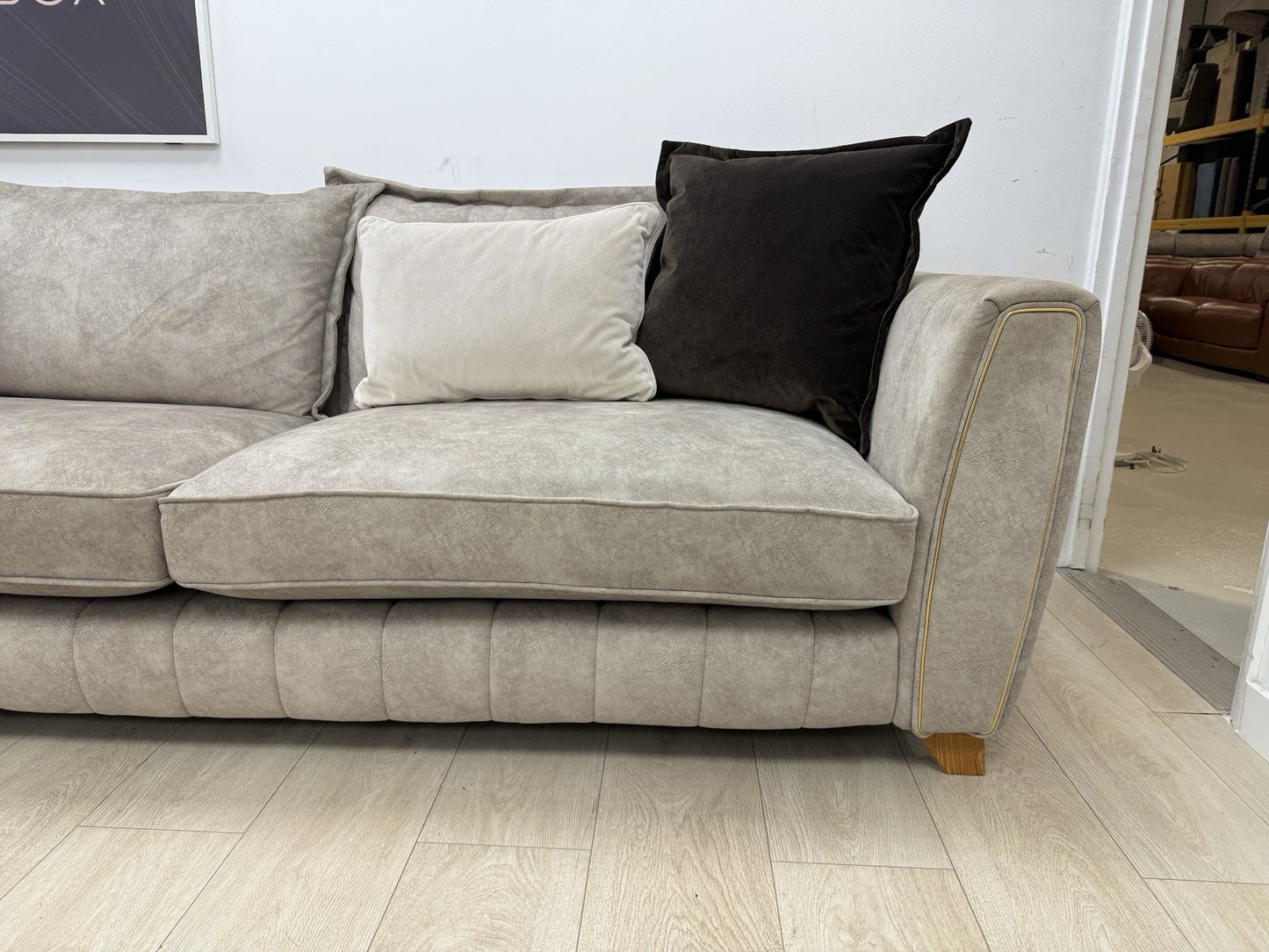 DFS Cherished XL Corner Sofa In Oatmeal