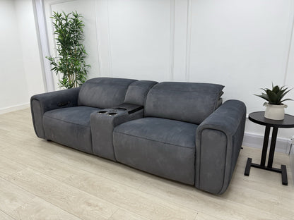 Sofology Premiere 2.5 Seater Power Recliner/Headrest/Heated Sofa
