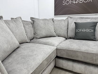 DFS Cherished Corner Sofa In Grey RHF