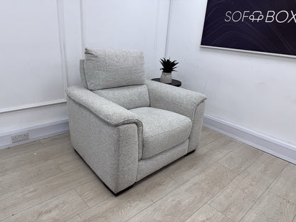 DFS Arwen Fixed Armchair In Oyster Fabric