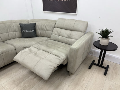 Sofology Marmont Corner Recliner Sofa In Cream