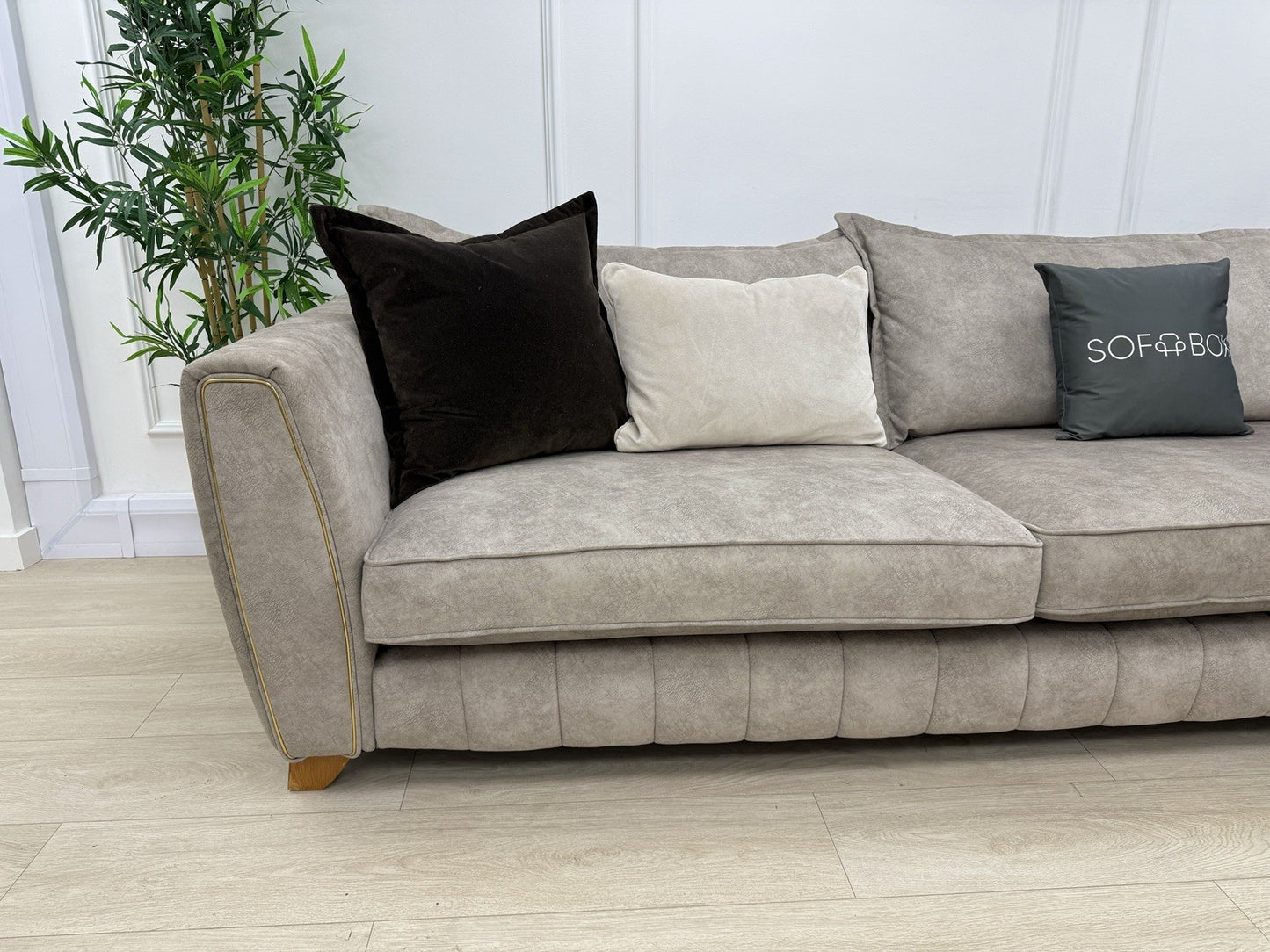 DFS Cherished XL Corner Sofa In Oatmeal