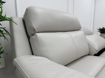 G Plan Thornbury 3 Seater Leather Power Recliner Sofa With Headrest & Lumbar