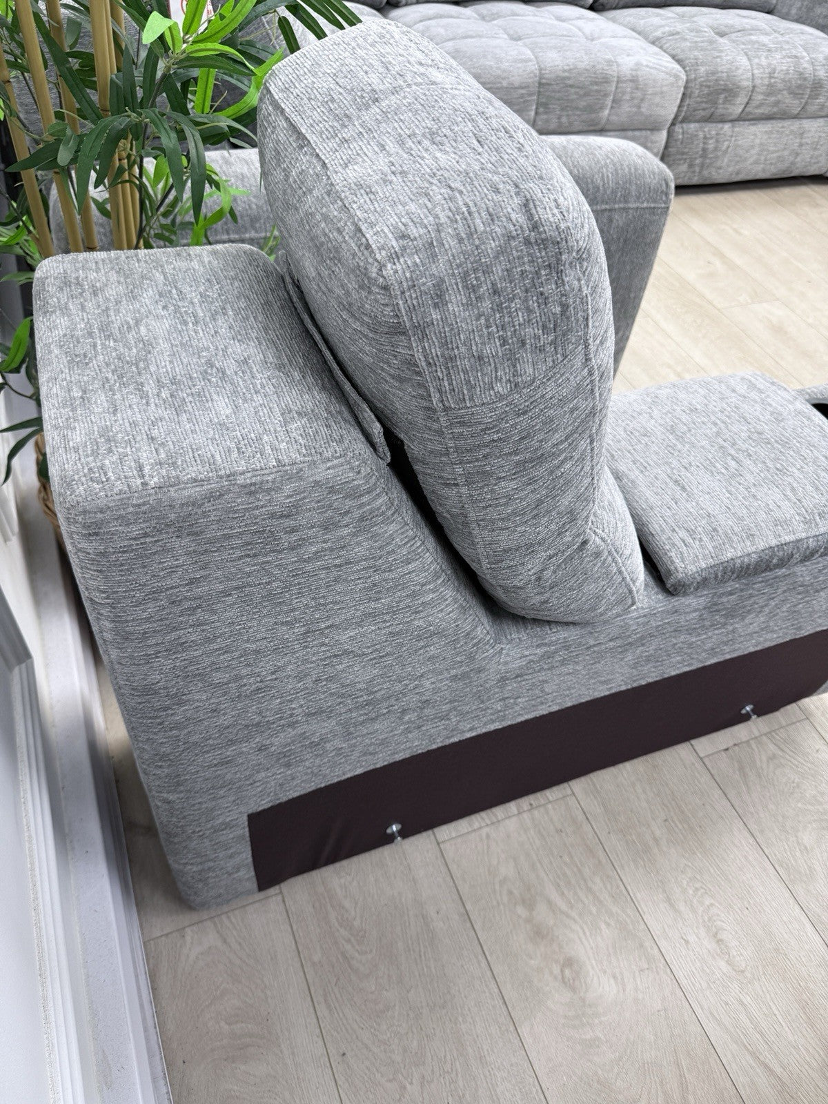 DFS Steller Storage Speaker Console Unit In Mist Grey