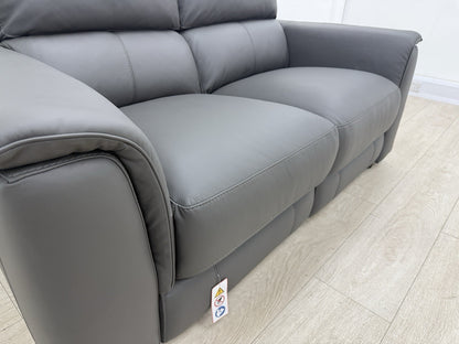 DFS Arwen Power Recliner 2 Seater Sofa In Shadow Borelli Leather