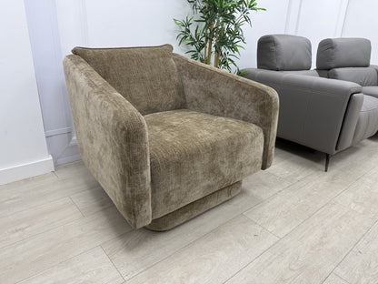 DFS French Connection Molten Swivel Accent Chair