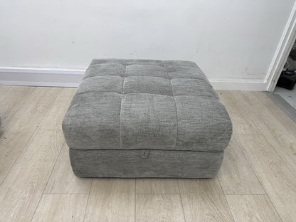 DFS Steller Storage Footstool In Mist Grey