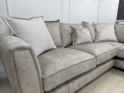 DFS Cherished Corner Sofa In Oatmeal