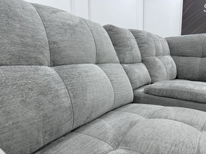 DFS Steller Corner Sofa In Mist Grey