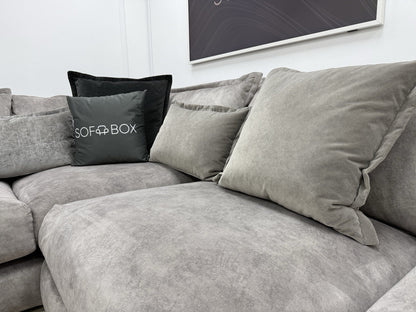 DFS Devine Corner Sofa In Grey