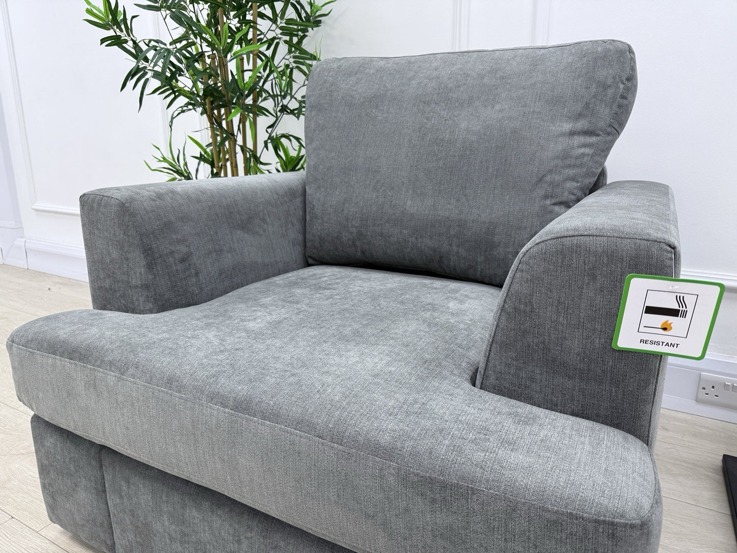 DFS Freya Armchair In Graphite Fabric