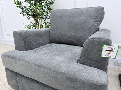 DFS Freya Armchair In Graphite Fabric