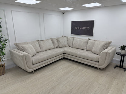 DFS Lavencia Corner Sofa In Cream
