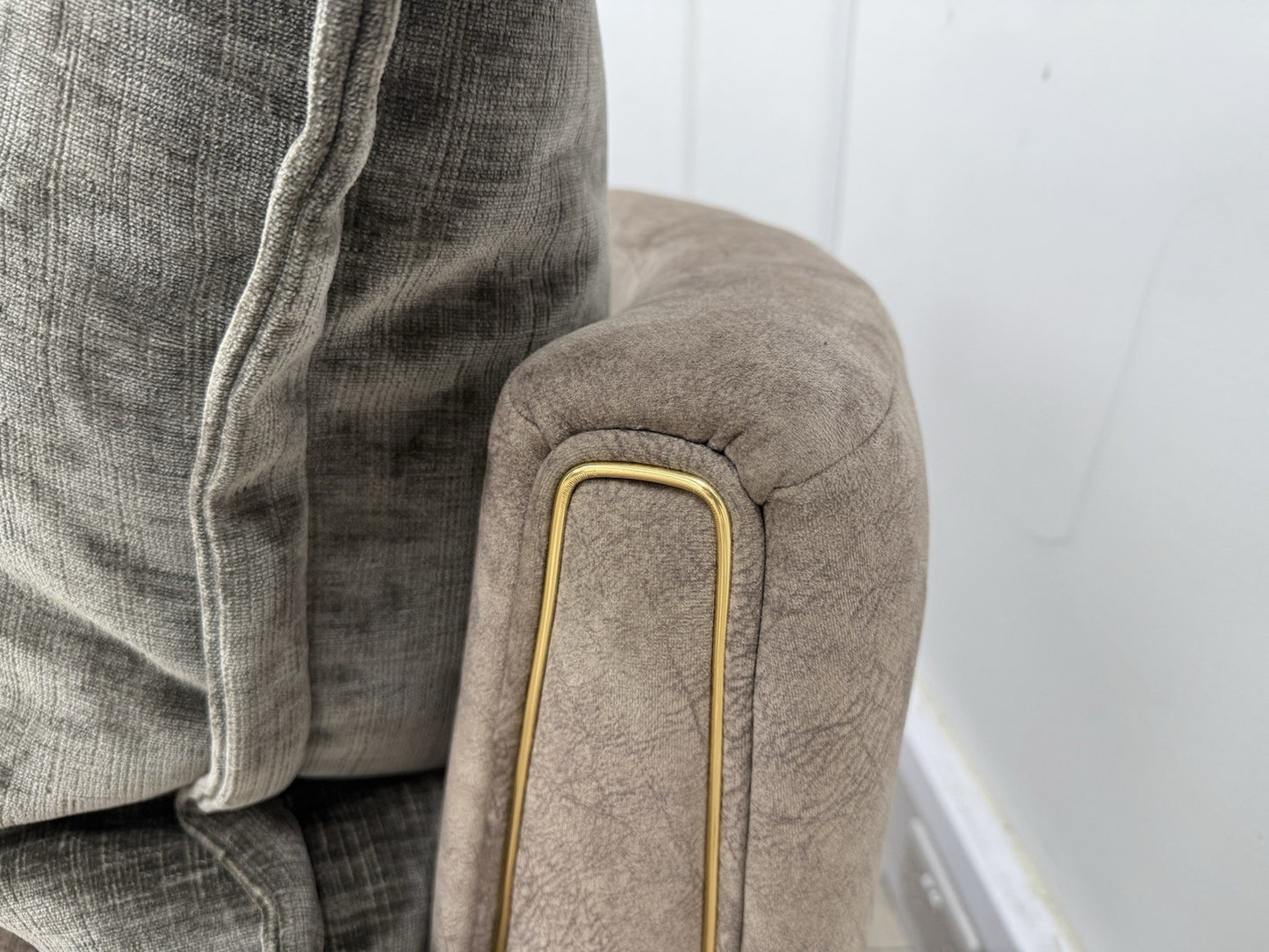 DFS Devine Swivel Cuddle Chair In Chocolate