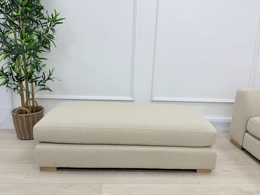DFS Calix Bench Footstool In Latte