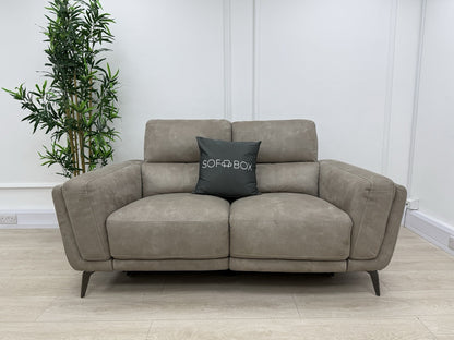 DFS San Mateo 2 Seater Power Recliner Sofa In Arizona Stone