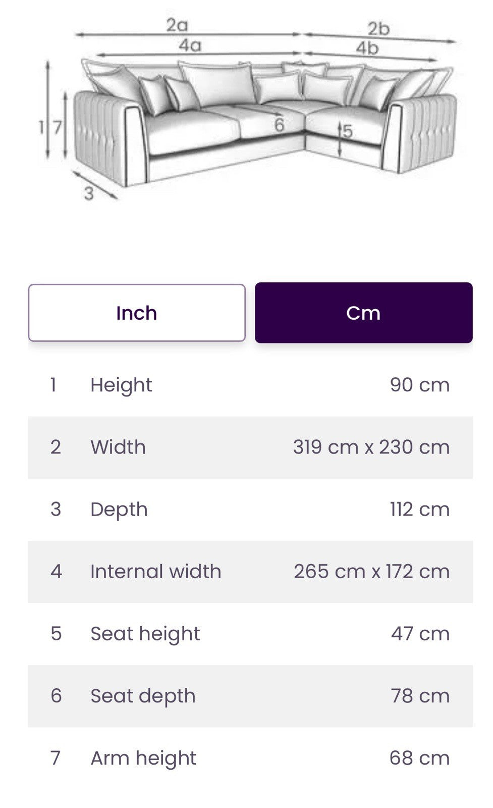 DFS Devine Corner Sofa In Grey