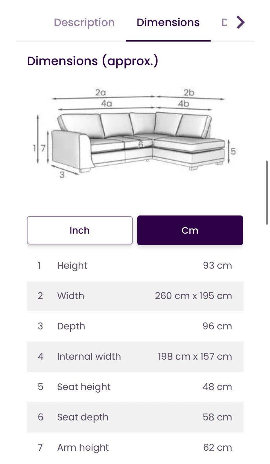 DFS Orka Velvet Corner Sofa In Mocha