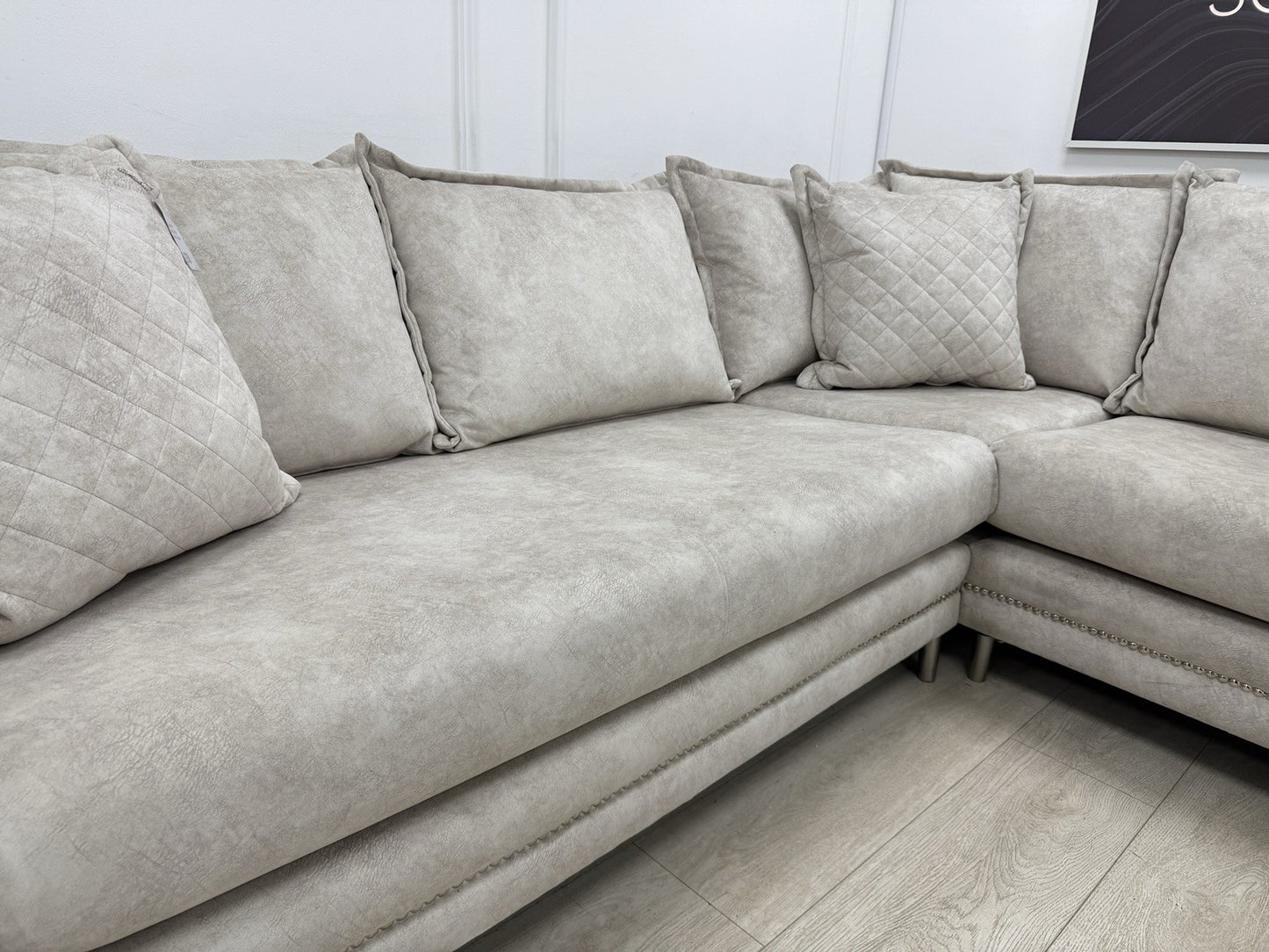 DFS Lavencia Corner Sofa In Cream