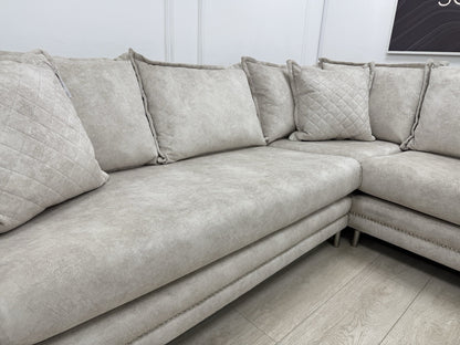 DFS Lavencia Corner Sofa In Cream