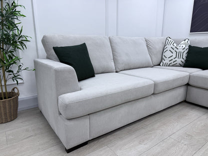 DFS Freya Corner Sofa 2c2 In Silver