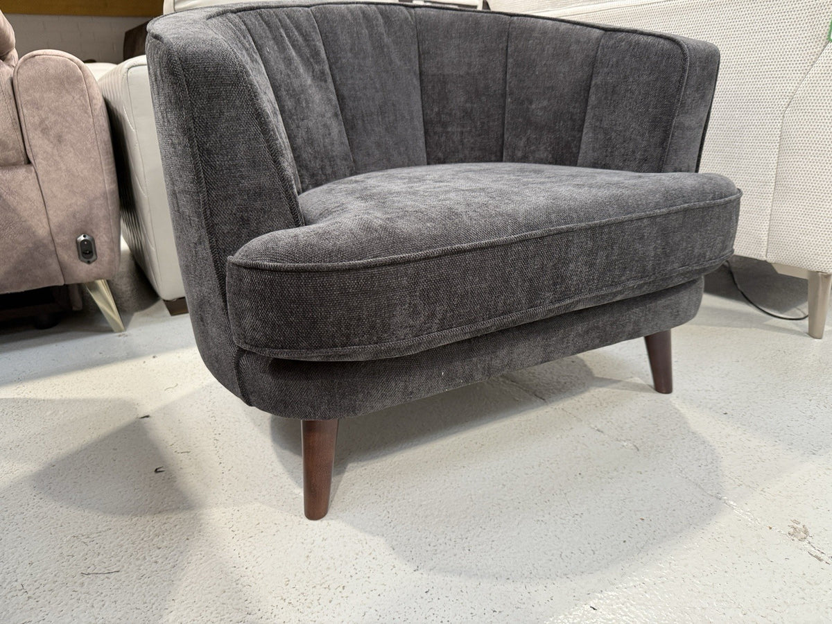 DFS Aureila Accent Chair In Charcoal