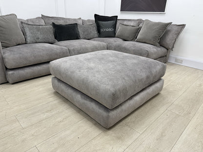 DFS Devine Corner Sofa In Grey