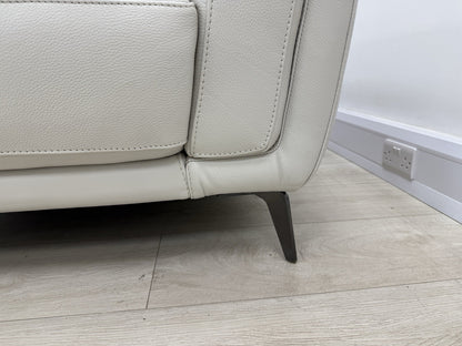 DFS San Antonio Fixed Armchair In Fossil Leather