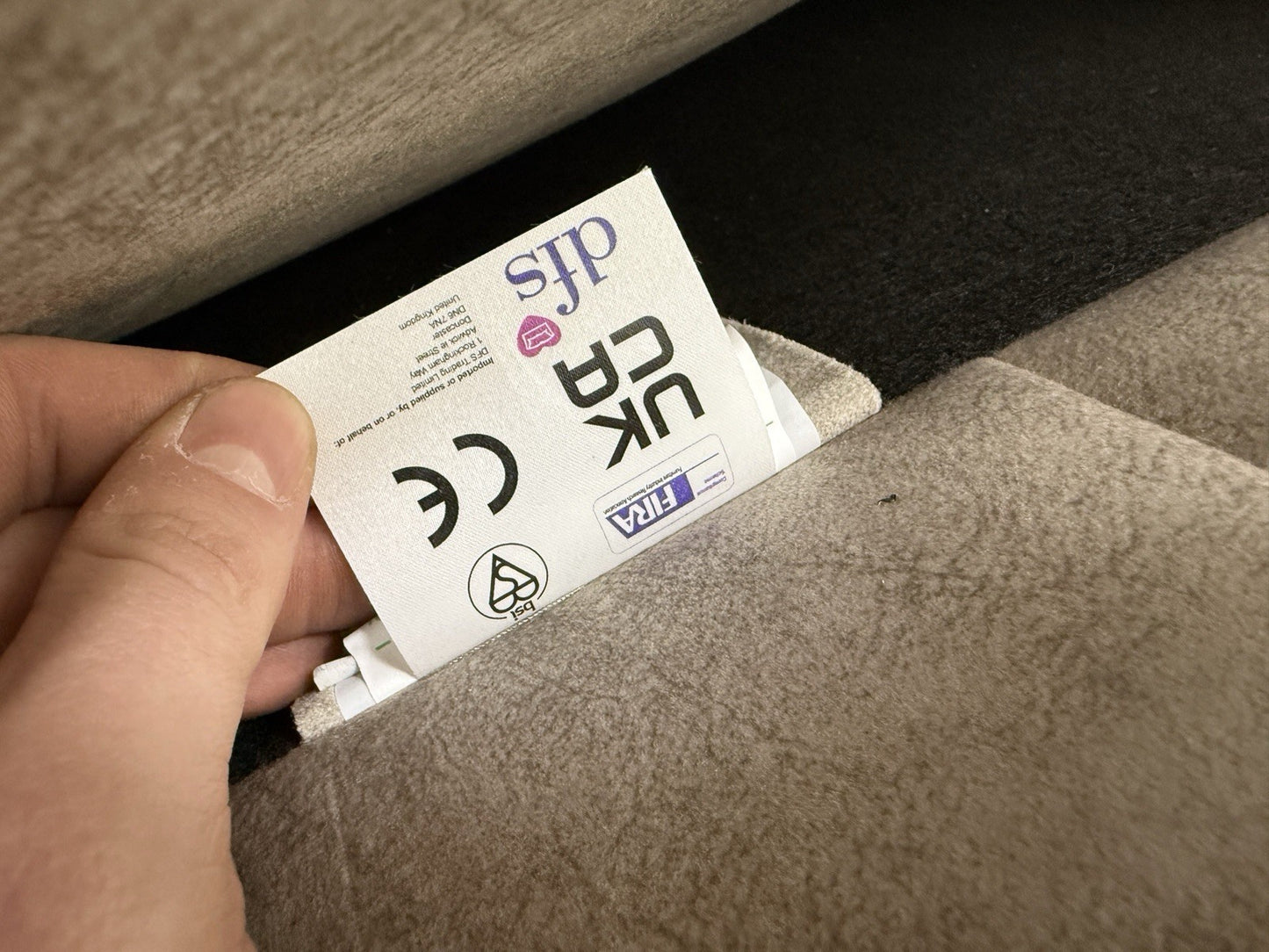 DFS Cherished Corner Sofa In Oatmeal LHF