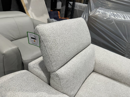 DFS Valetta Power Recliner Armchair In Natural Fabric