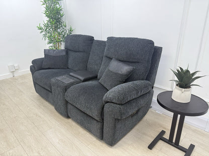 La-Z-Boy New Tamla 2 Seater Power Recliner Headrest Lumbar With Console Unit