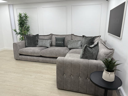 DFS Devine Corner Sofa In Grey