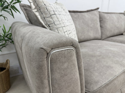 DFS Cherished Grande 4 Seater Sofa In Oatmeal Combination