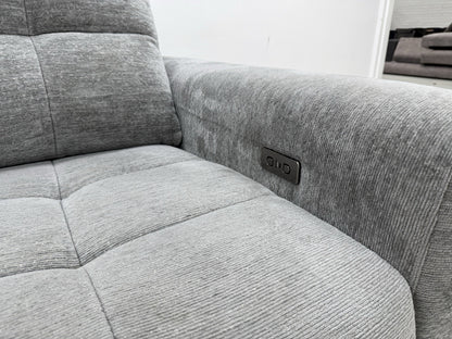 DFS Steller Motion Recliner Corner Sofa In Grey Mist