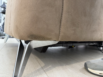 DFS Tahiti Power Recliner Corner Sofa In Arizona Tan Fabric