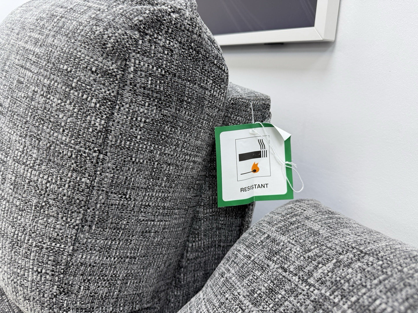 SCS Ashton Power Recliner Corner Sofa In Grey Fabric