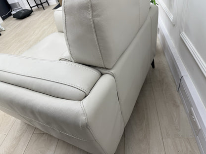 DFS San Antonio Fixed Armchair In Fossil Leather