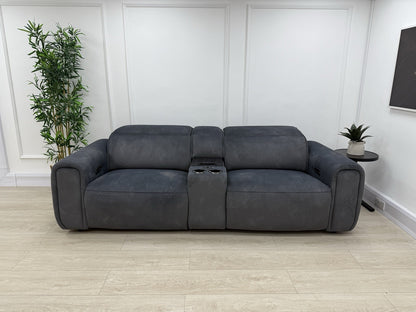 Sofology Premiere 2.5 Seater Power Recliner/Headrest/Heated Sofa