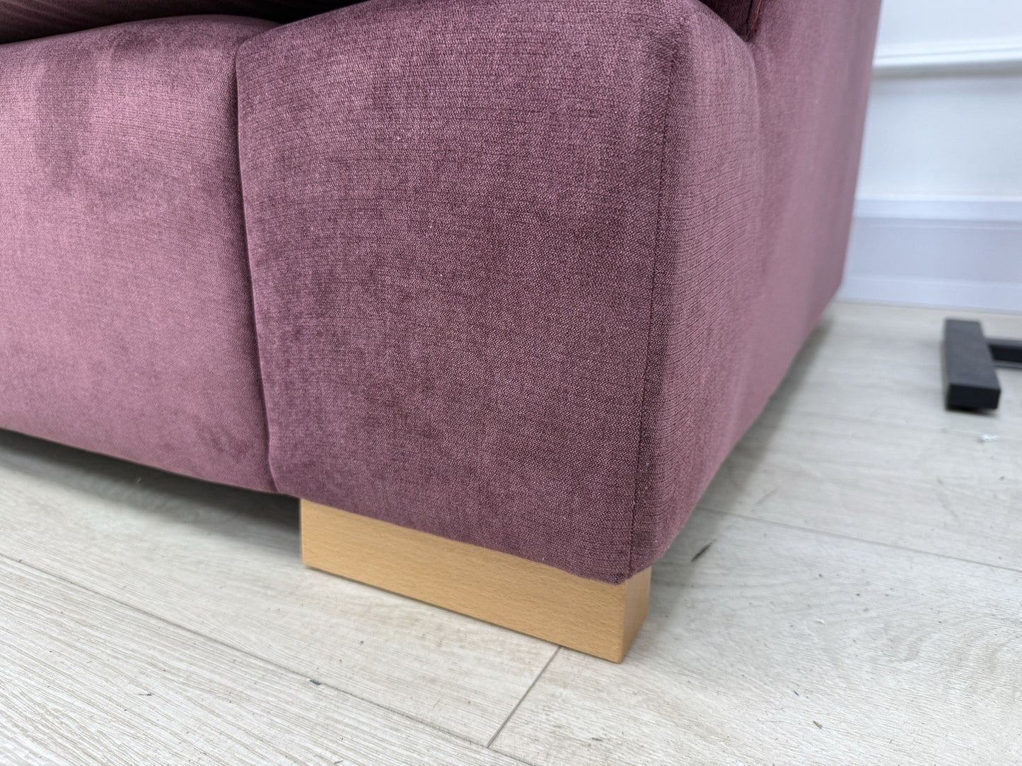 DFS Freya 4 Seater Sofa In Wine Fabric