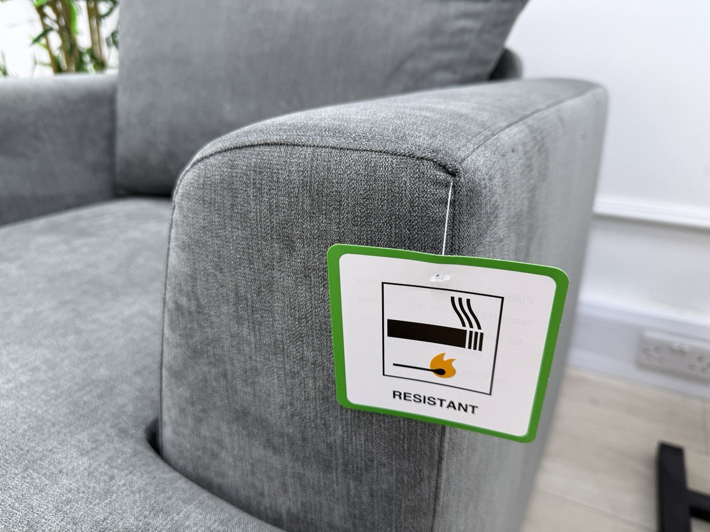 DFS Freya Armchair In Graphite Fabric