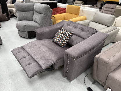 La-Z-Boy New Hollywood Power Recliner Love Chair In Grey