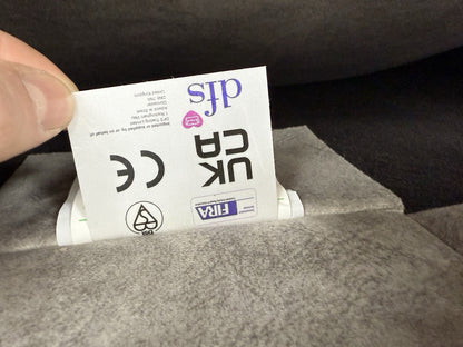 DFS Cherished Corner Sofa In Grey LHF