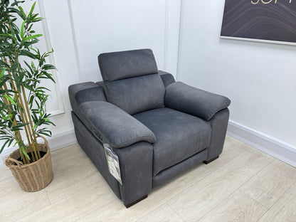 La-Z-Boy Austin Power Recliner Armchair with Power Head Tilt & Heated Seats