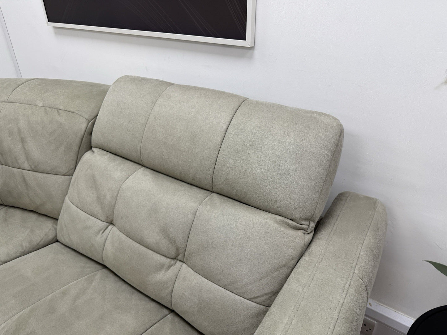 Sofology Marmont Corner Recliner Sofa In Cream